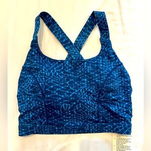 Brand new with tag size 4 lululemon pure practice sports bra.